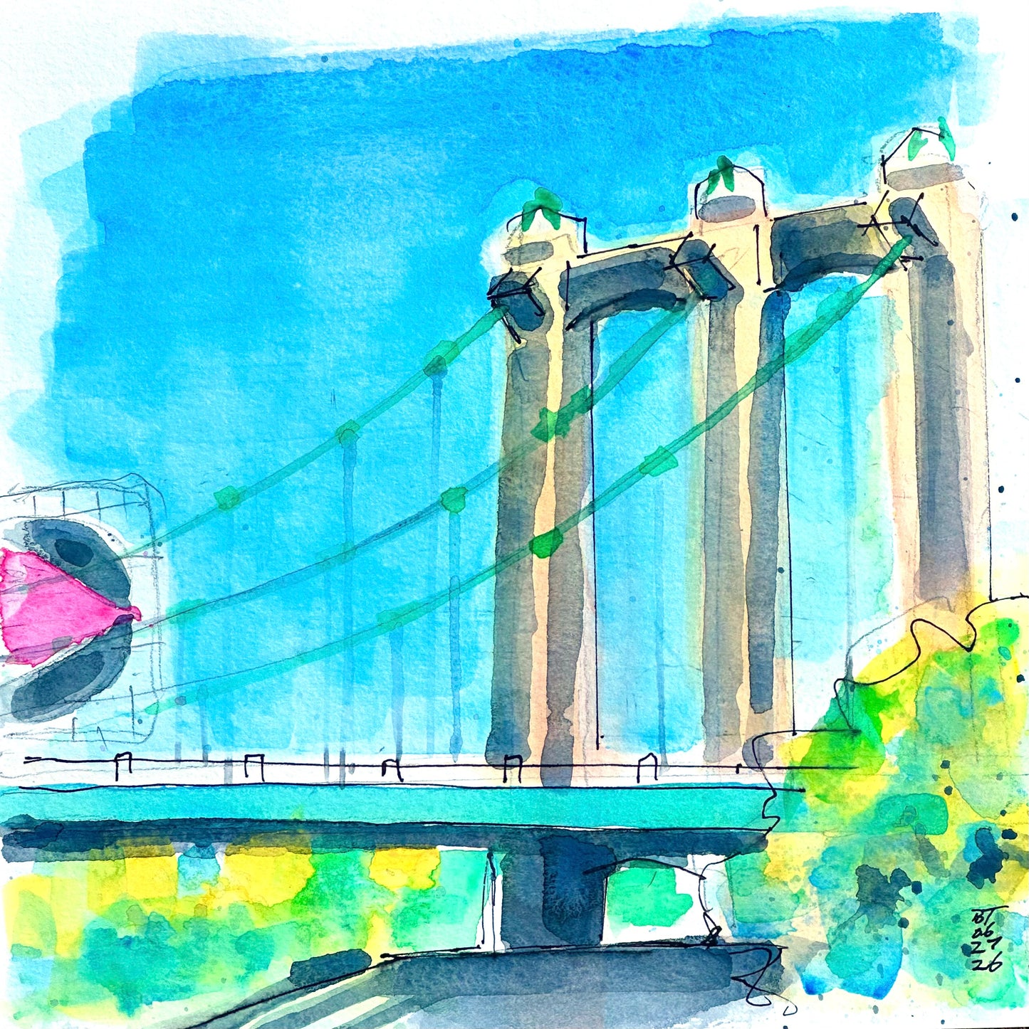 Hennepin Ave Bridge, Minneapolis, 06.27.26