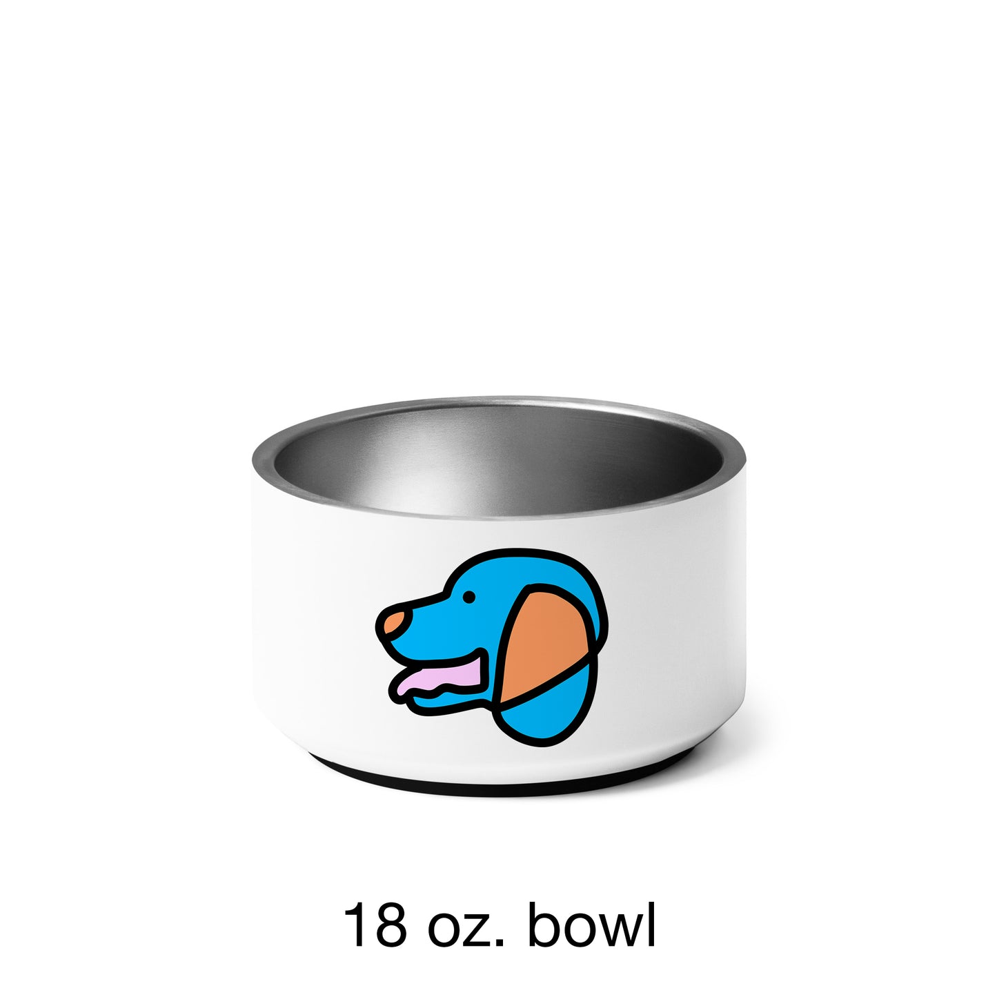 Pop-Art Beagle, with Custom Name, Bowl