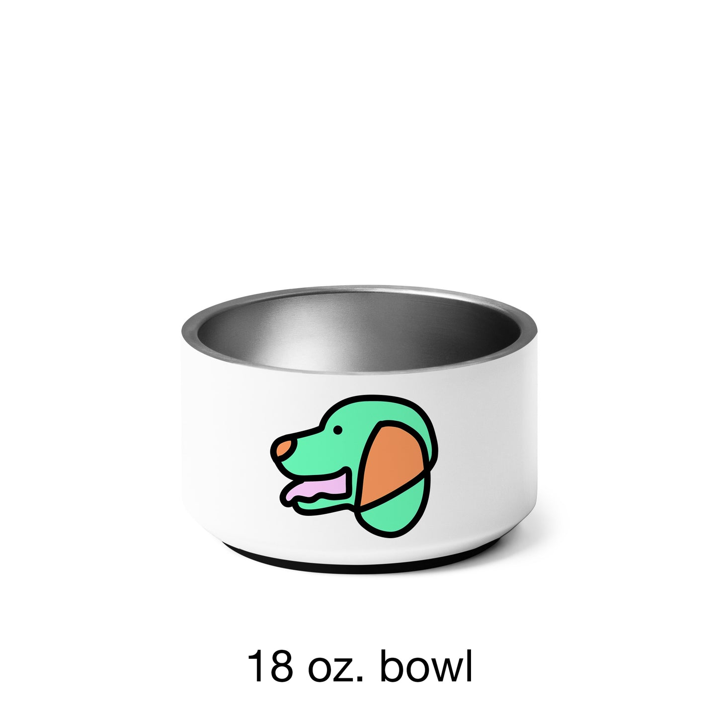 Pop-Art Beagle, with Custom Name, Bowl