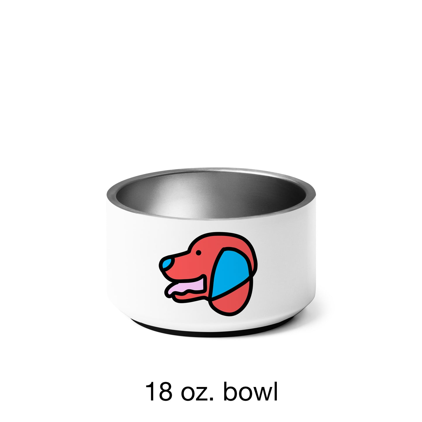 Pop-Art Beagle, with Custom Name, Bowl