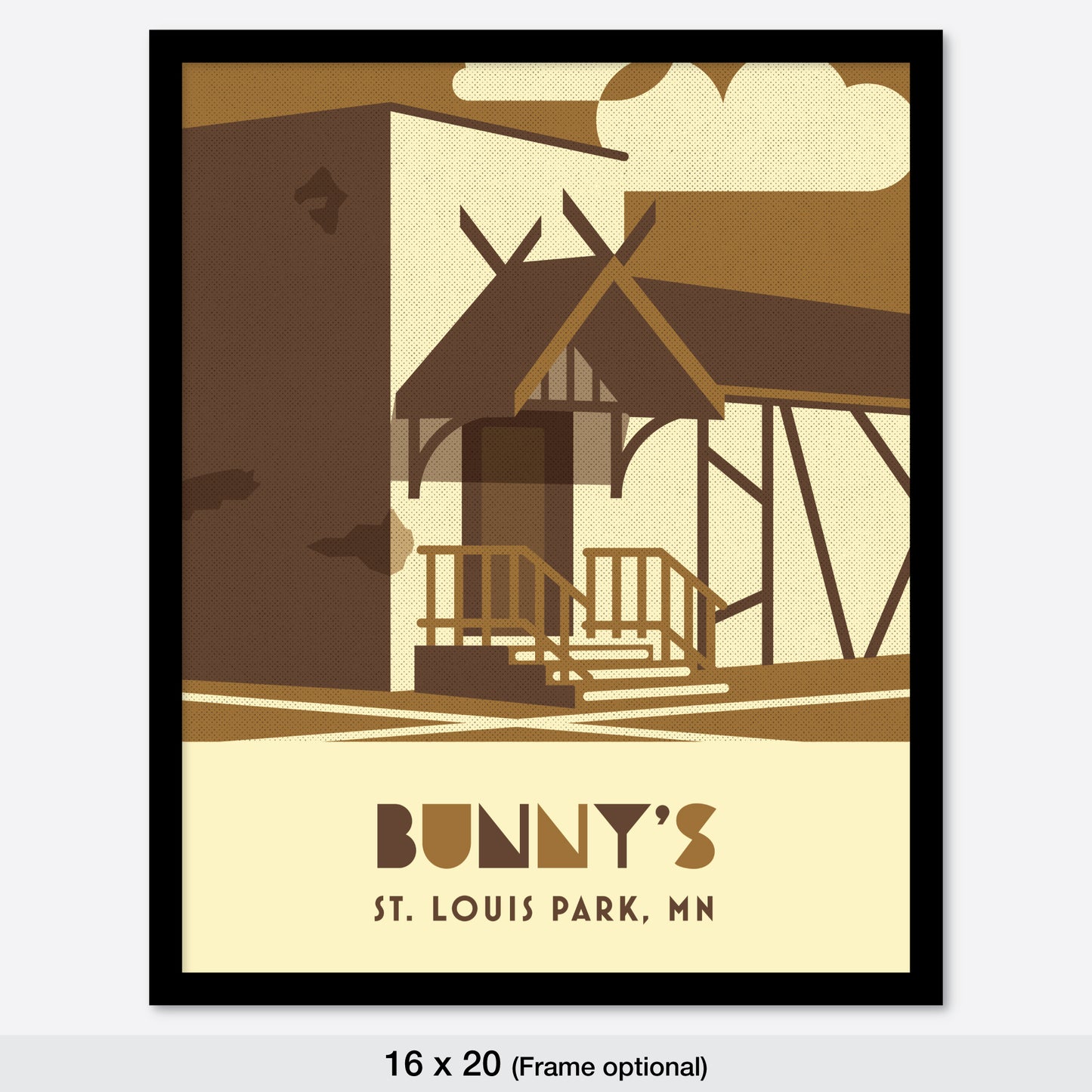 Bunny's Bar, St. Louis Park, MN, Minimalist Art