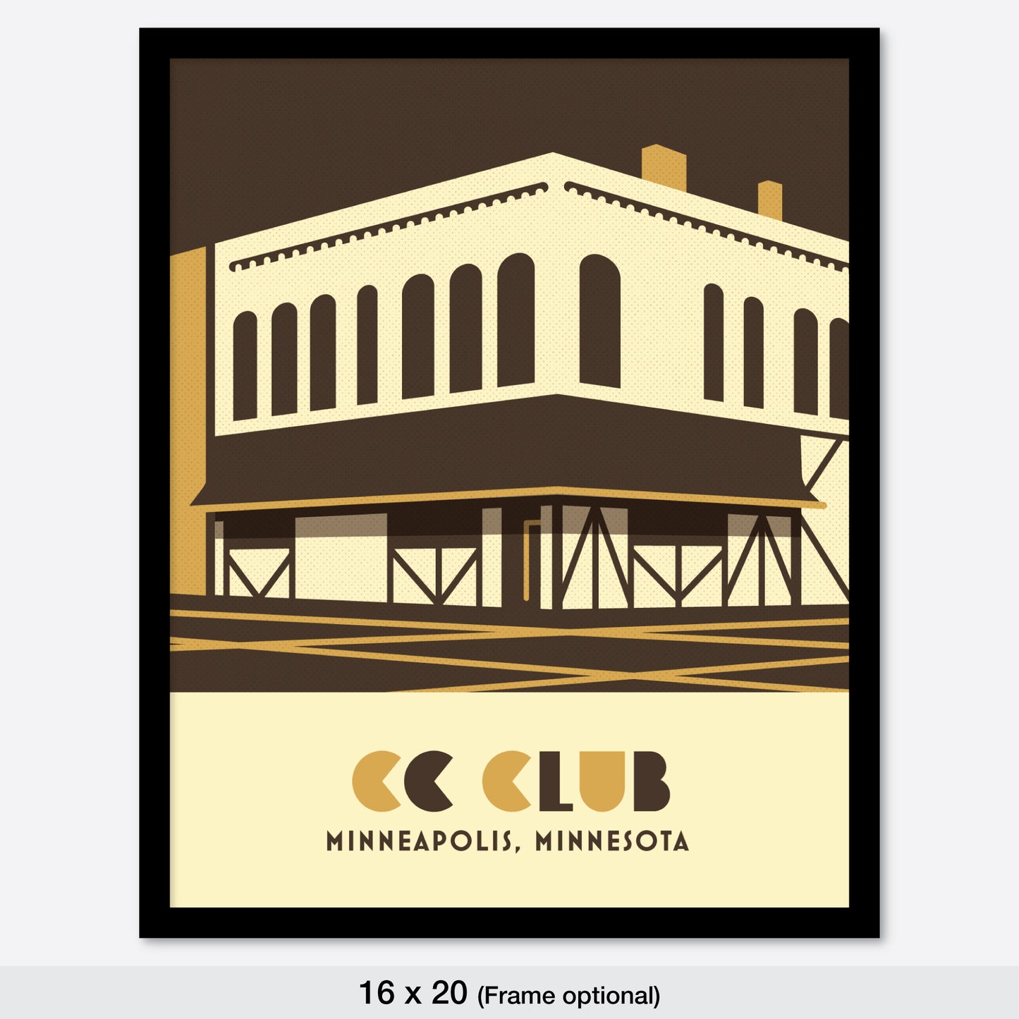 CC Club, Minneapolis, Minnesota, Minimalist Art