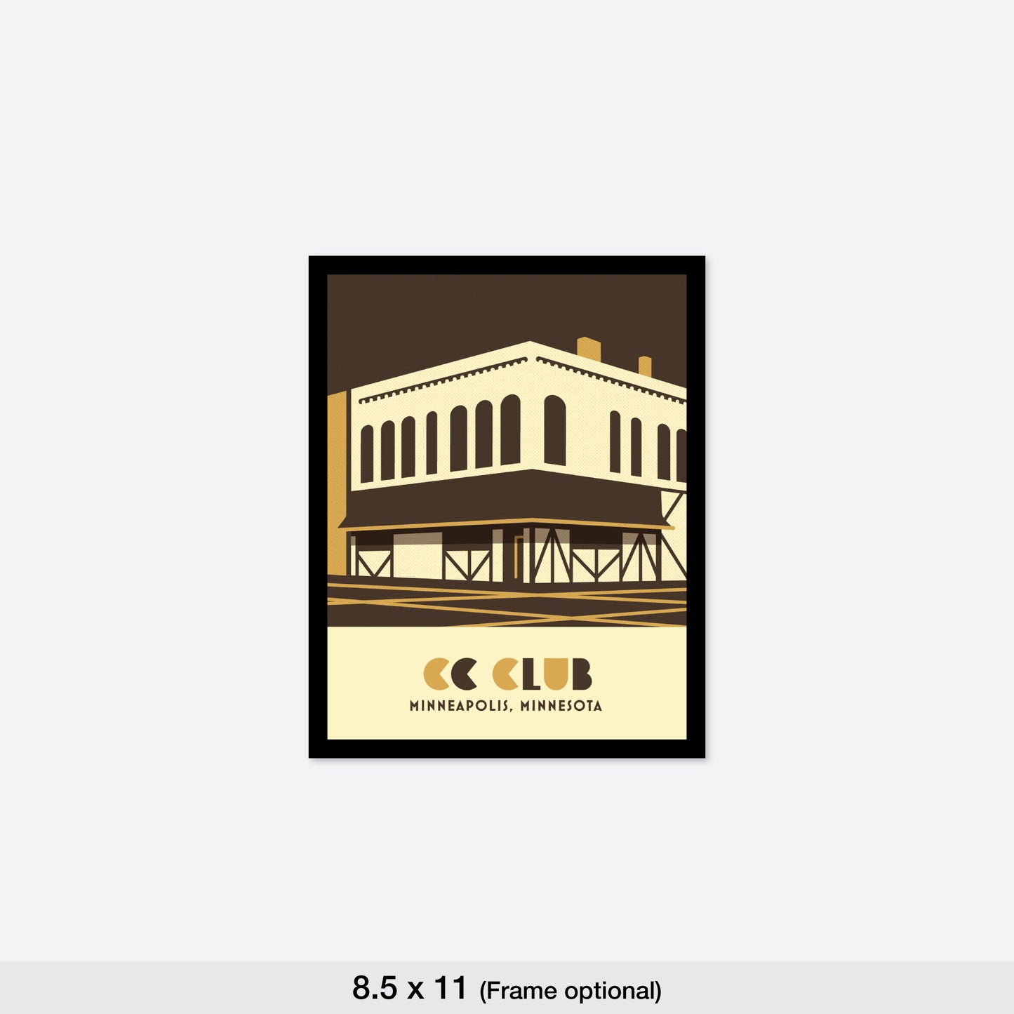 CC Club, Minneapolis, Minnesota, Minimalist Art