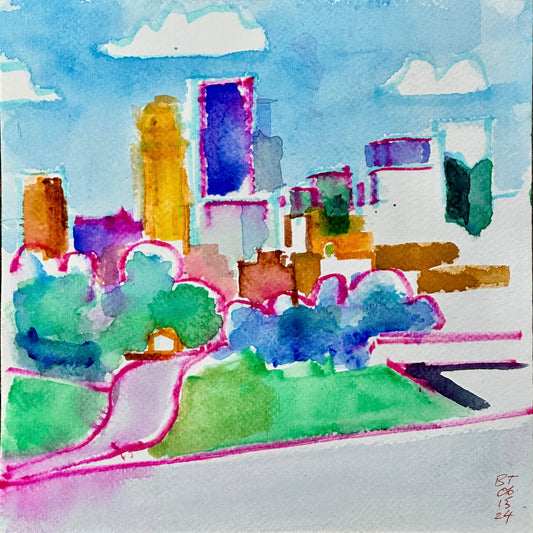 Minneapolis, Skyline from the South, 06.15.24