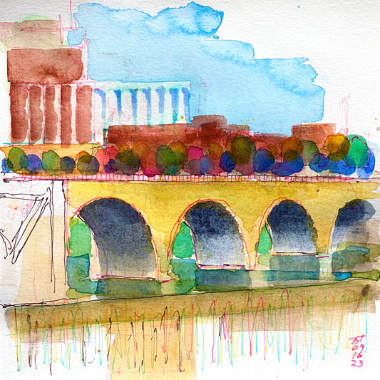 Stone Arch Bridge and St. Anthony , 09.16.23