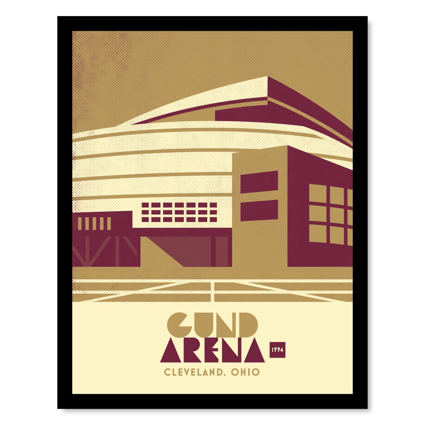 Gund Arena, Cleveland, Ohio