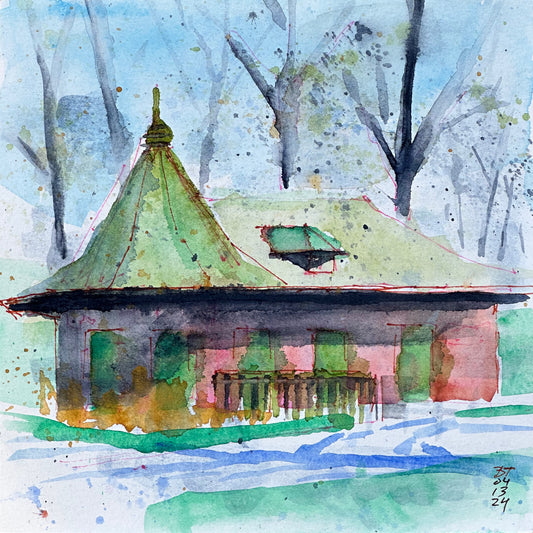 Restroom Lake Harriet Park, 04.13.24