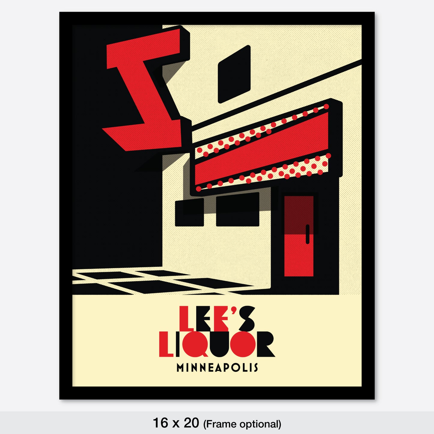 Lee's Liquor Lounge, Minnesota, Minimalist Art