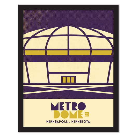 Metrodome, Minimalist Vintage Colors