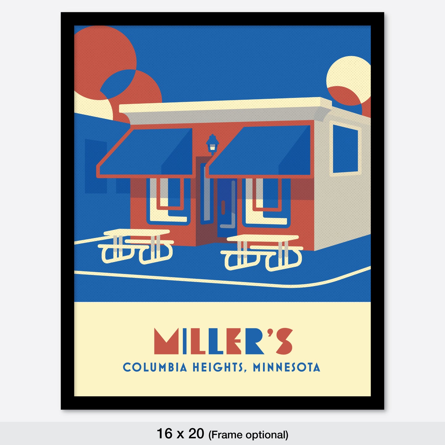 Miller's Corner Bar, Columbia Heights, Minnesota, Minimalist Art
