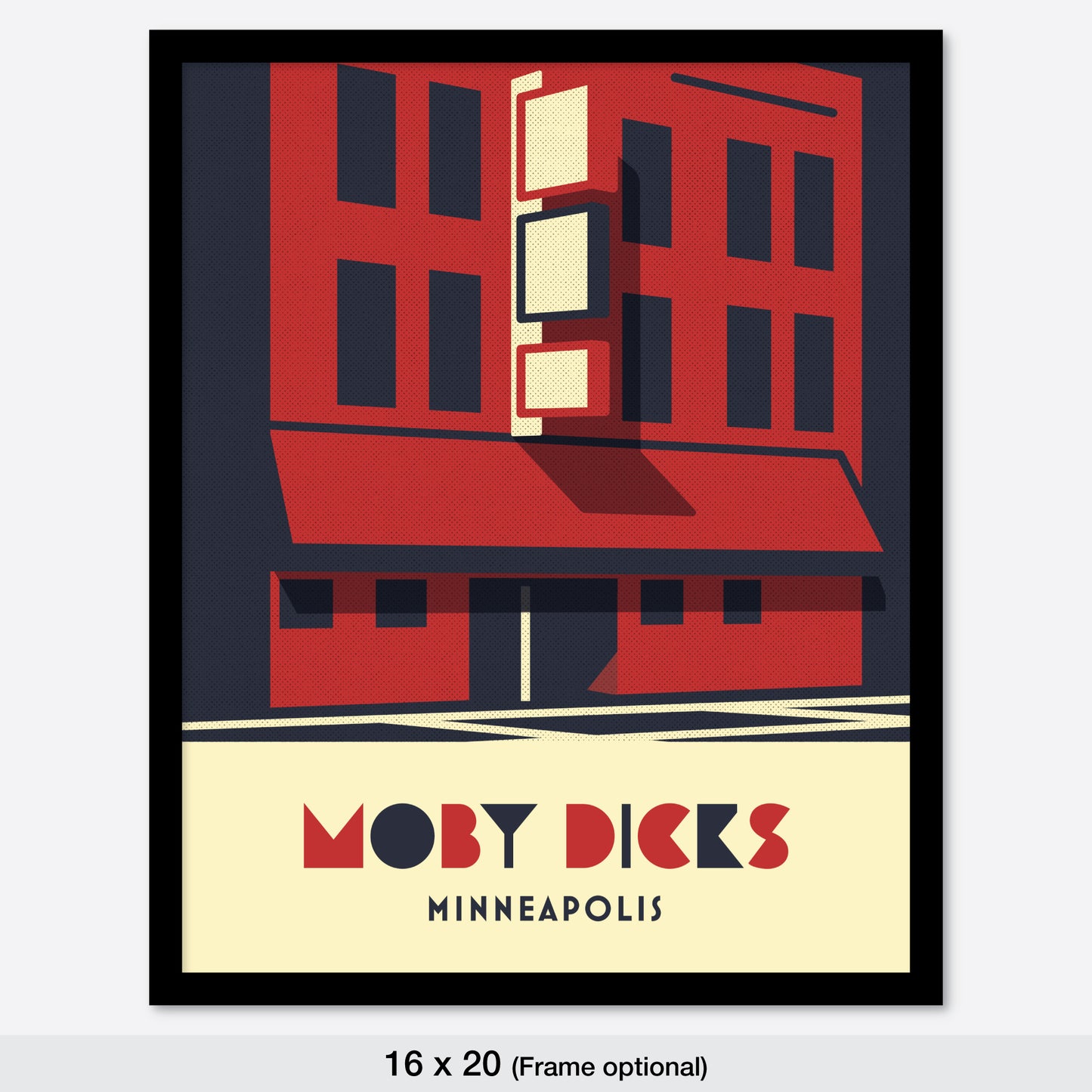 Moby Dick's, Minneapolis, Minnesota, Minimalist Art