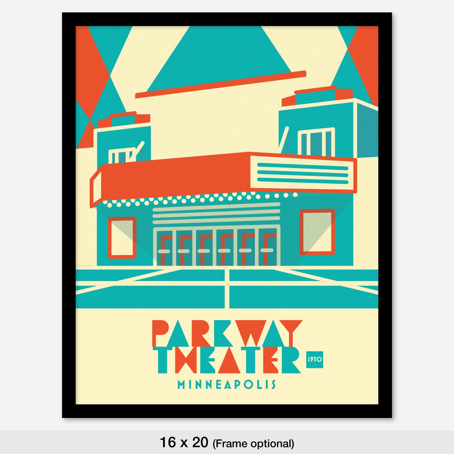 Parkway Theater, Minneapolis, Minimalist Art