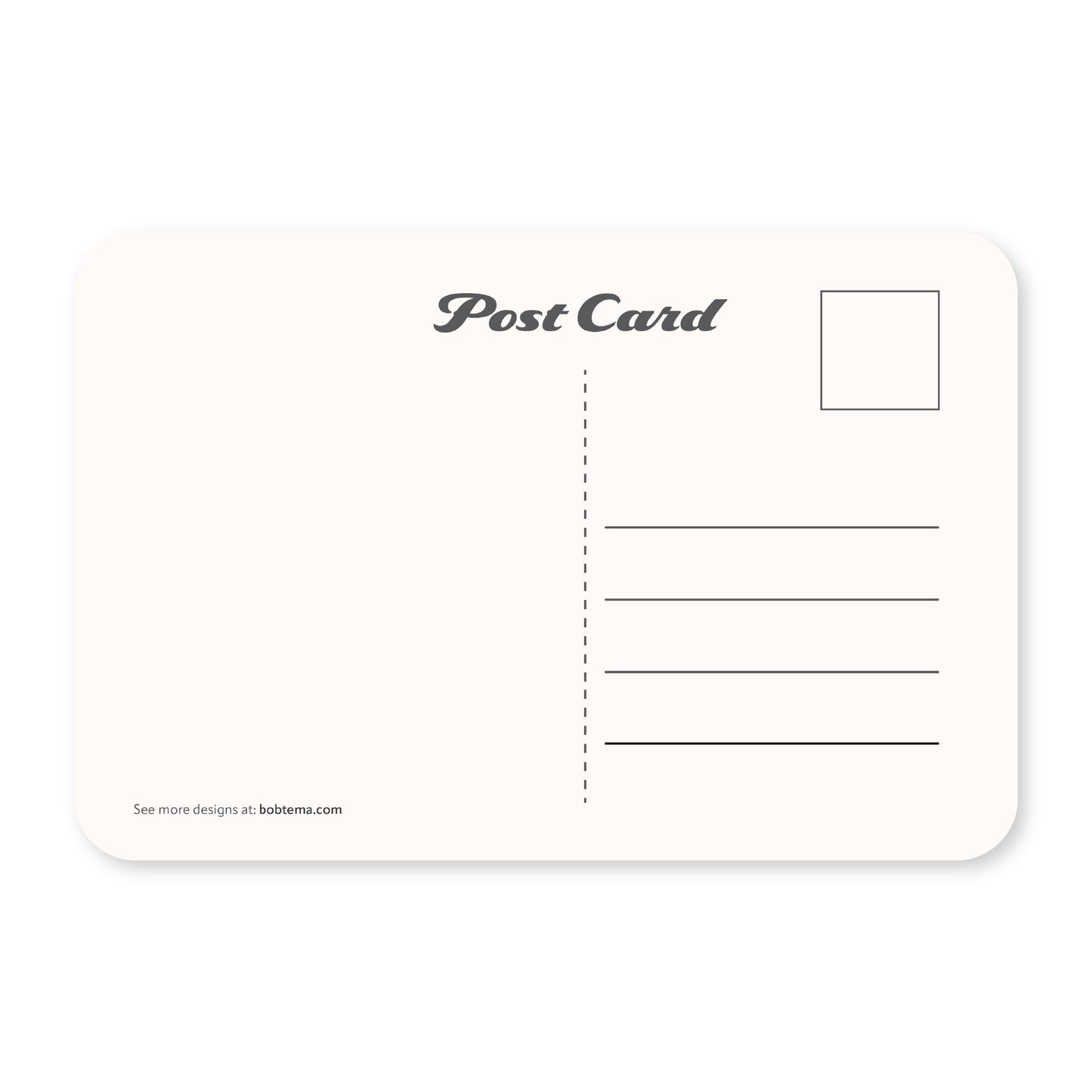 331 Club, Minneapolis, Minnesota, Minimalist Art Postcard