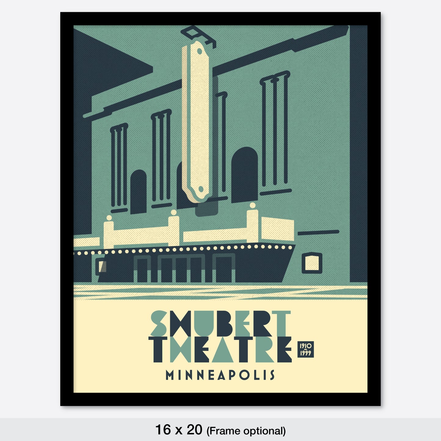 Shubert Theatre, Minneapolis, Minimalist Art