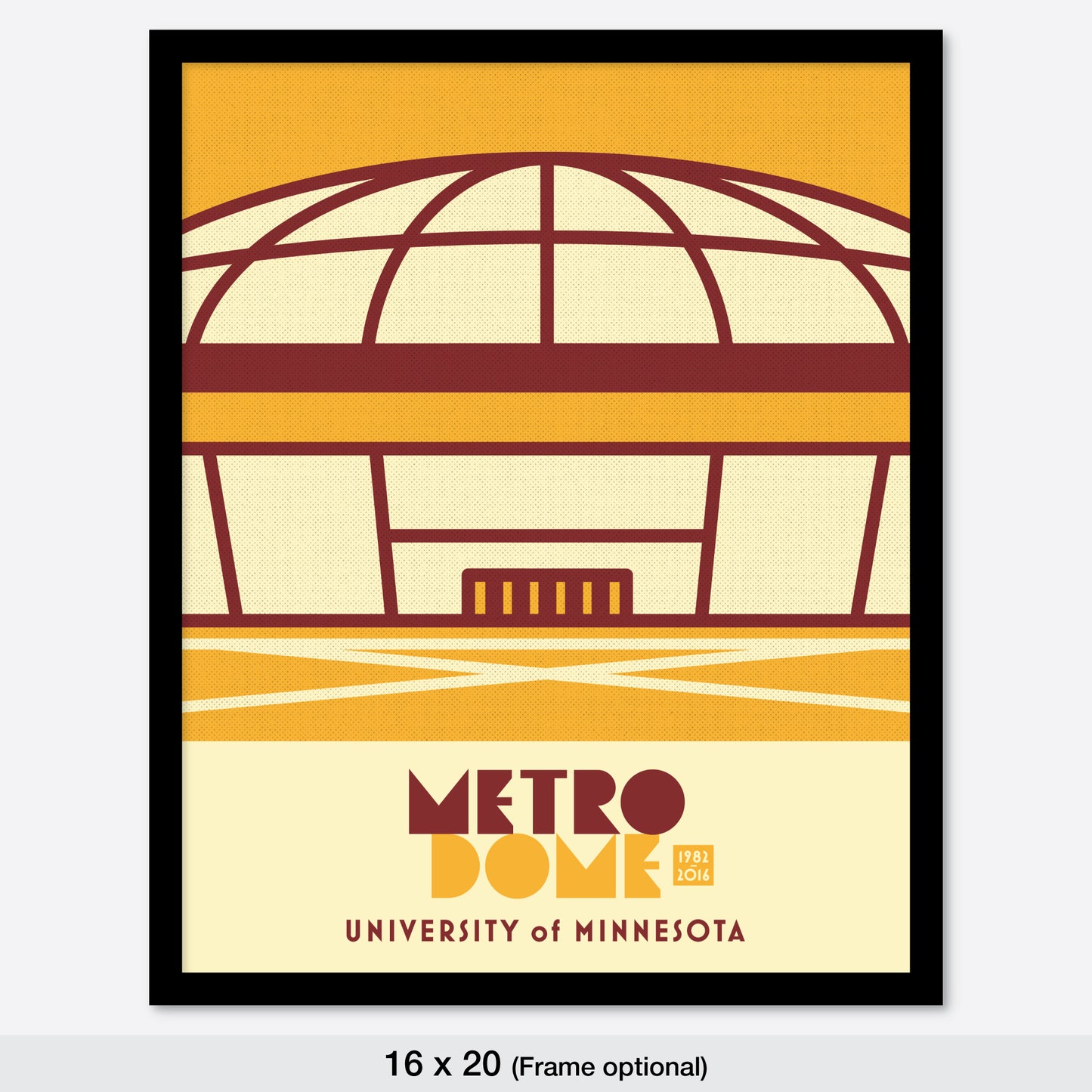 University of Minnesota, Metrodome, Gophers Colors