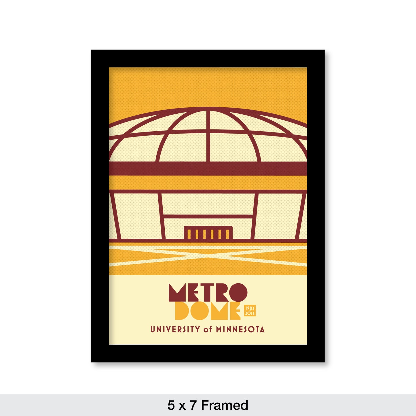 University of Minnesota, Metrodome, Gophers Colors, Miniature