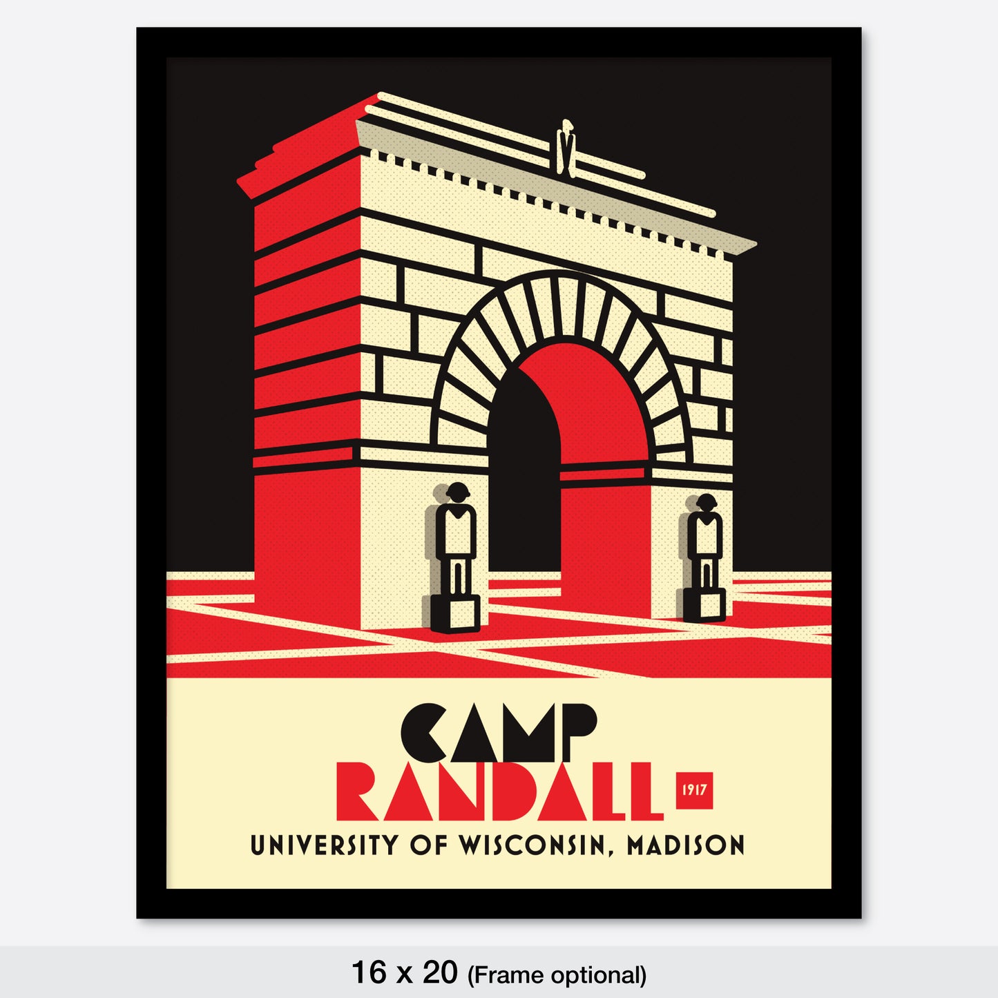 Camp Randall Arch, University of Wisconsin, Madison, Wisconsin