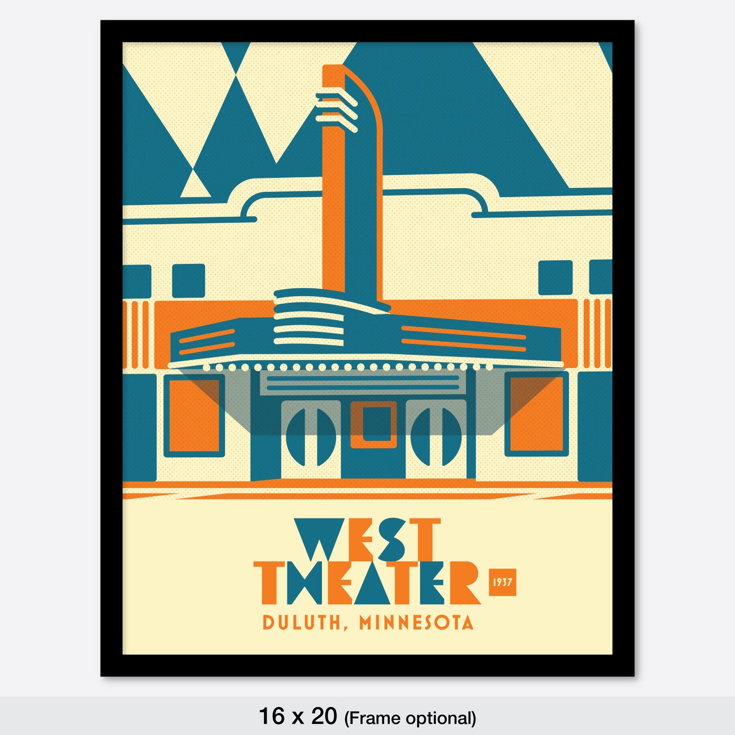 West Theater, Duluth, Minnesota, Minimalist Art