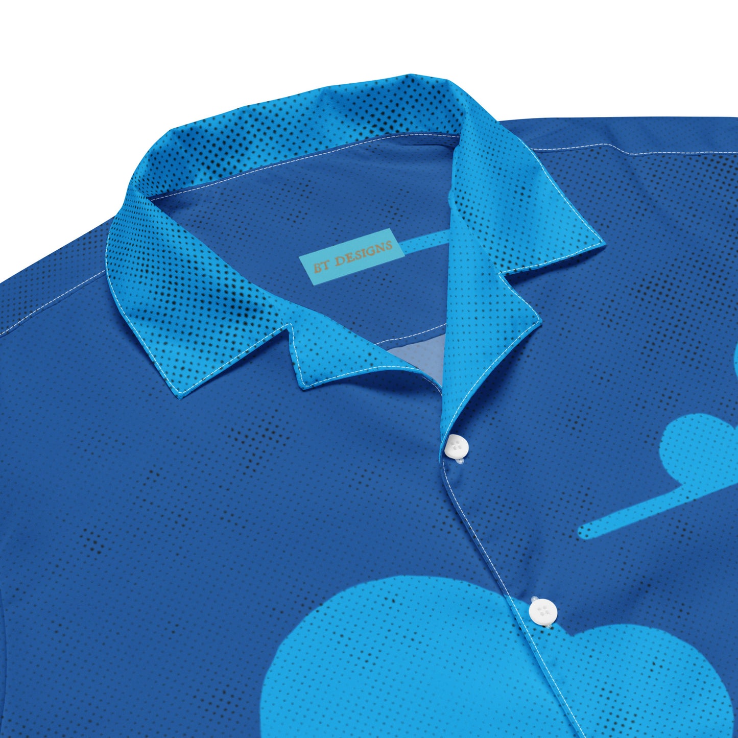Chinaman's Hat, Oahu, Hawaii, button shirt