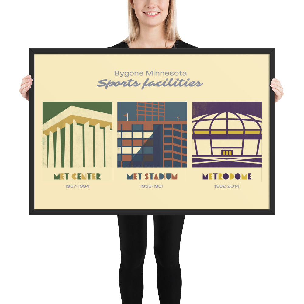 Minnesota Bygone sports facilities