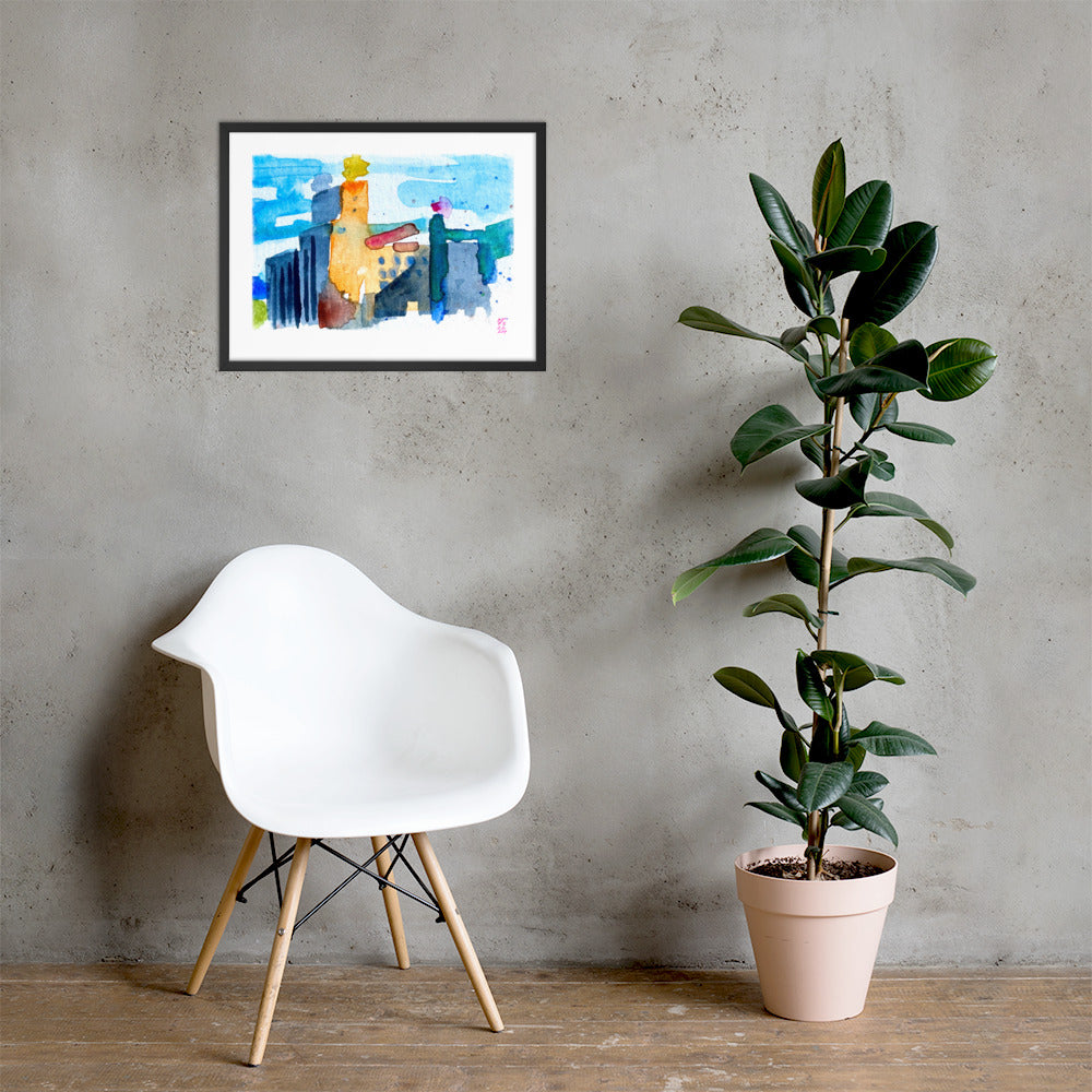Mill Ruins, Gold Medal Flour Complex, Minneapolis, Poster Print