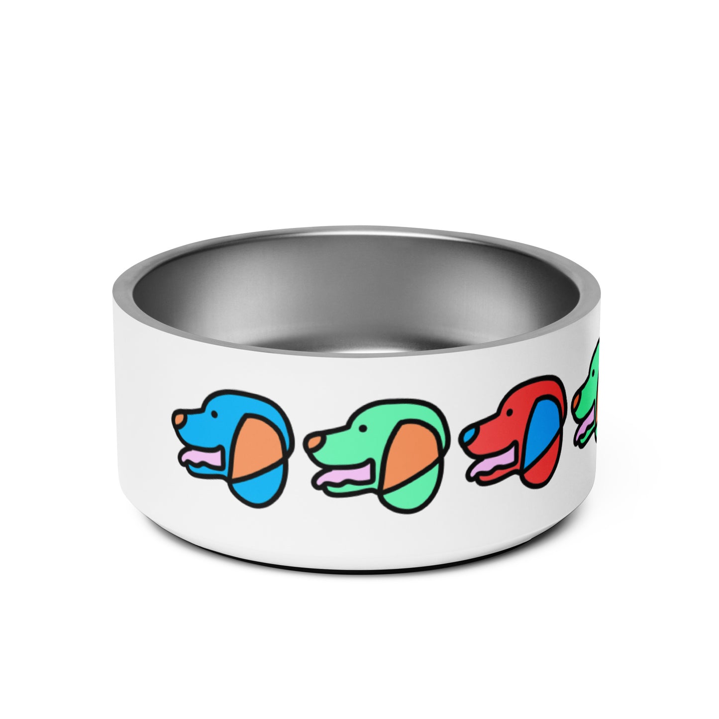 Pop-Art Beagle, with Custom Name, Bowl (Copy)