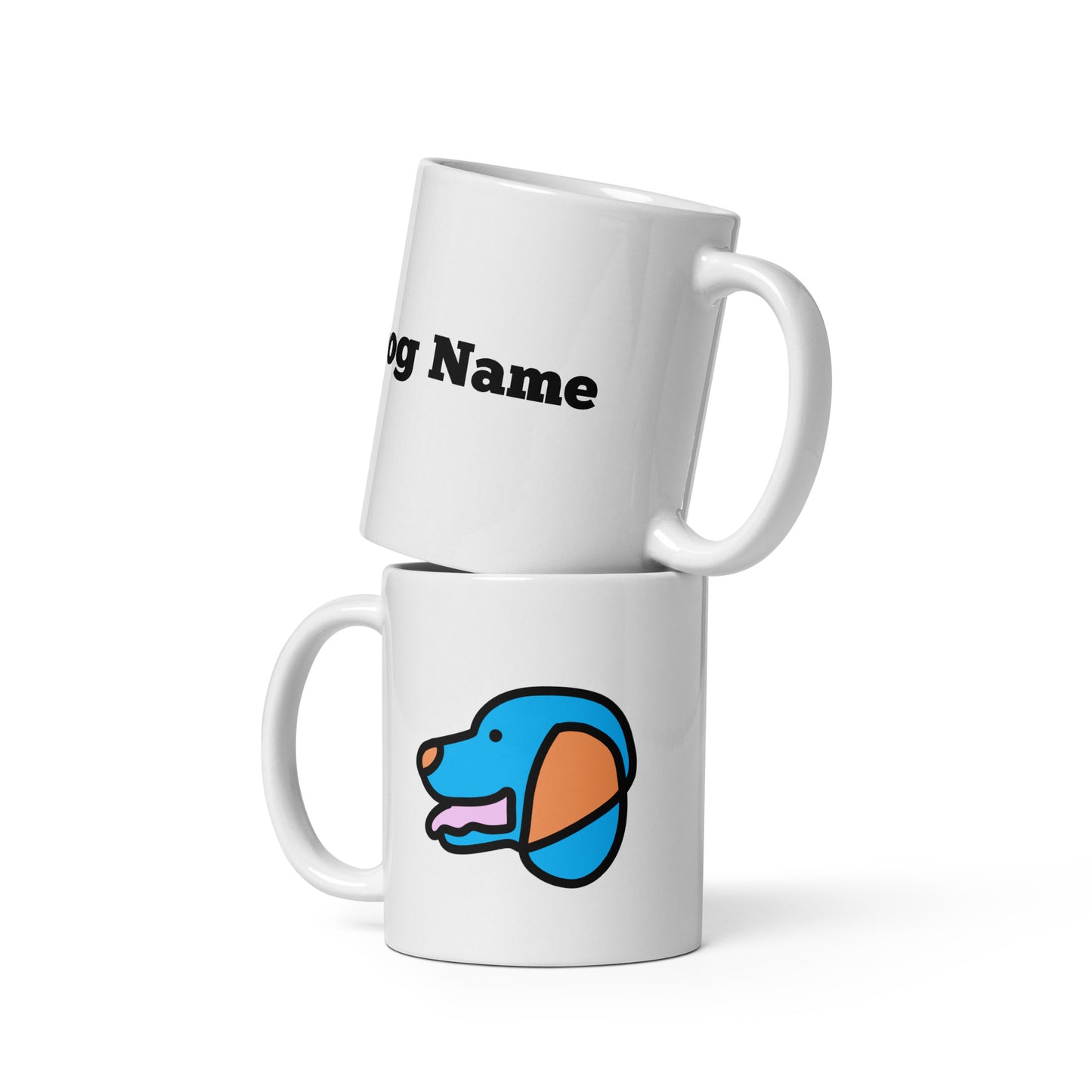Pop-Art Beagle, with Custom Name, Coffee Mug