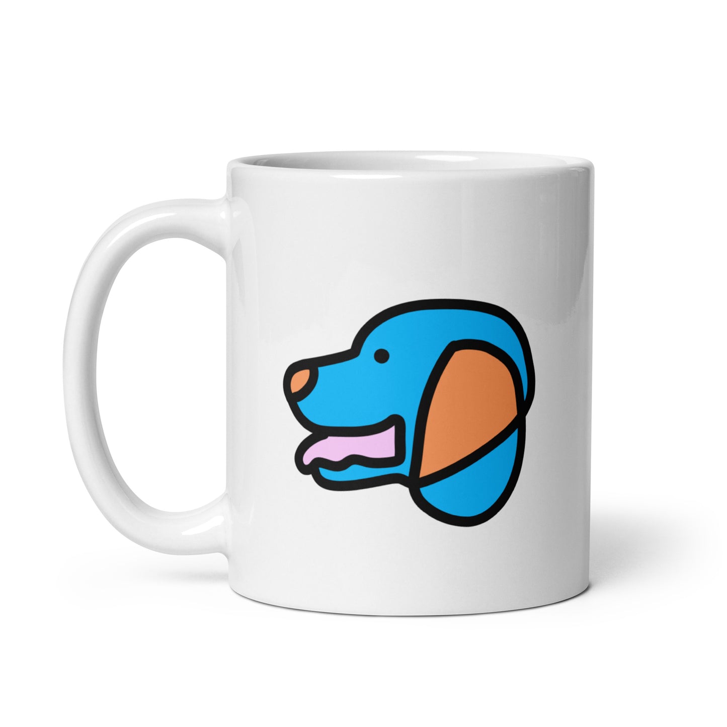 Pop-Art Beagle, with Custom Name, Coffee Mug