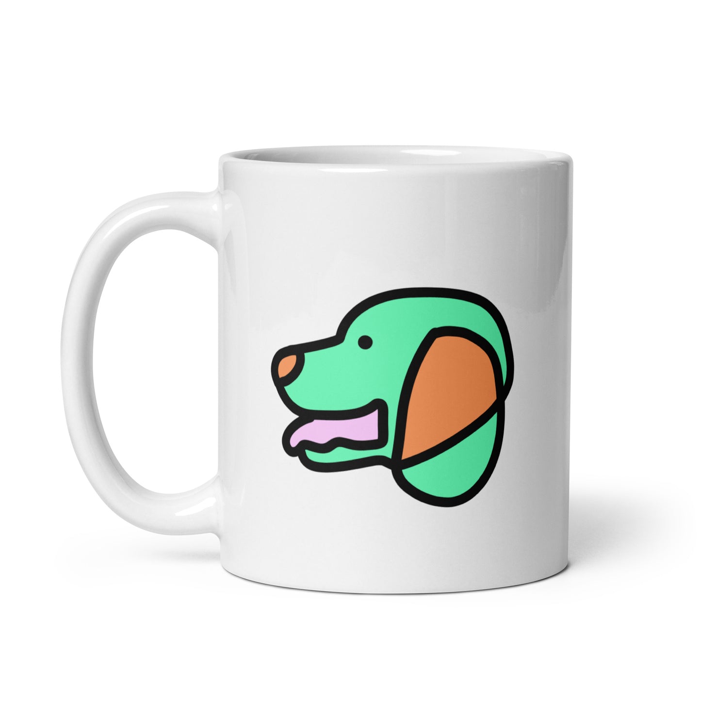 Pop-Art Beagle, with Custom Name, Coffee Mug