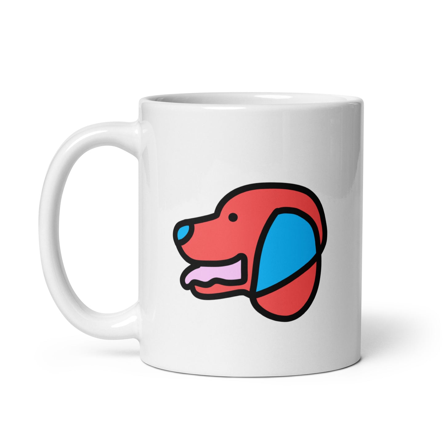 Pop-Art Beagle, with Custom Name, Coffee Mug