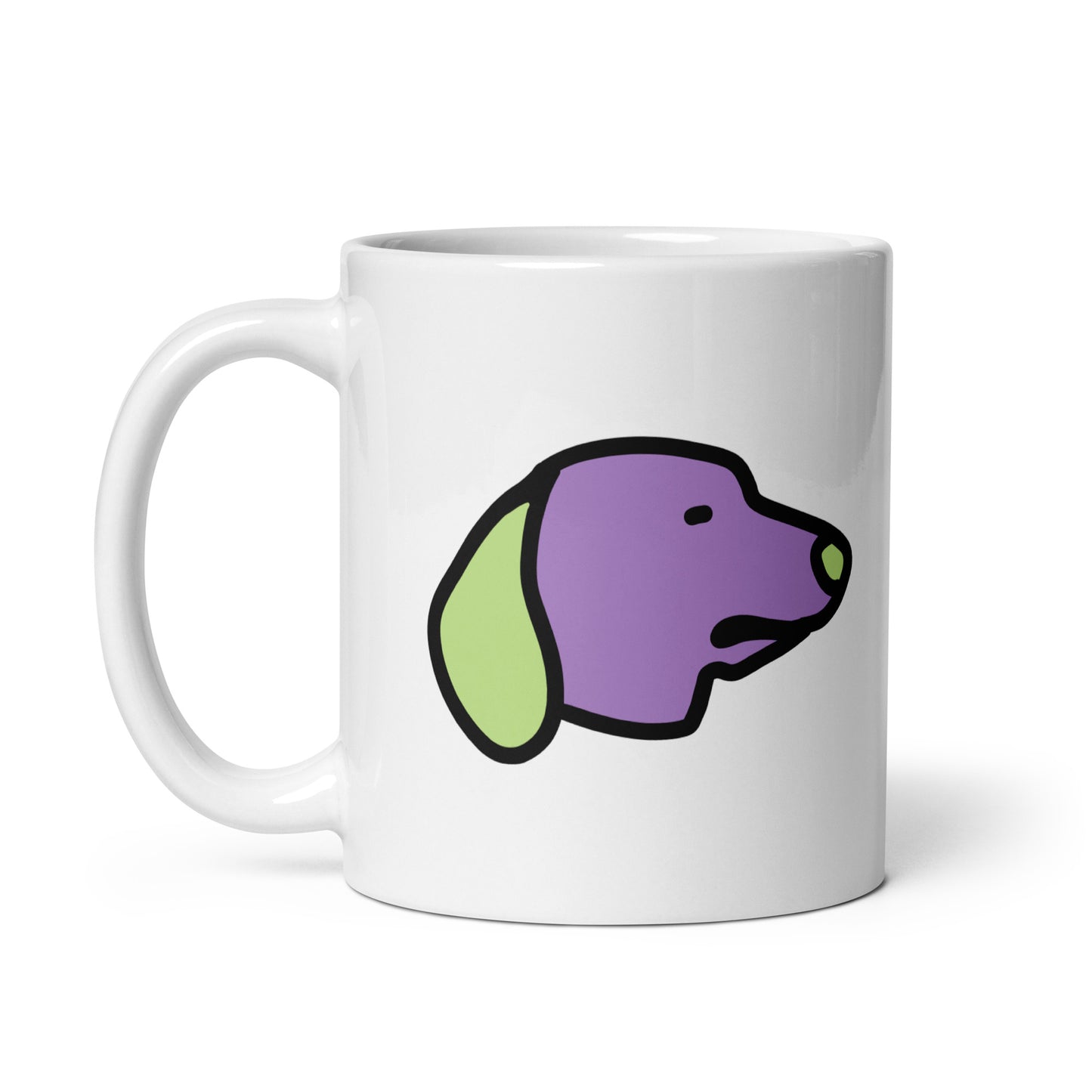 Pop-Art Dachshund, with Custom Name, Coffee Mug