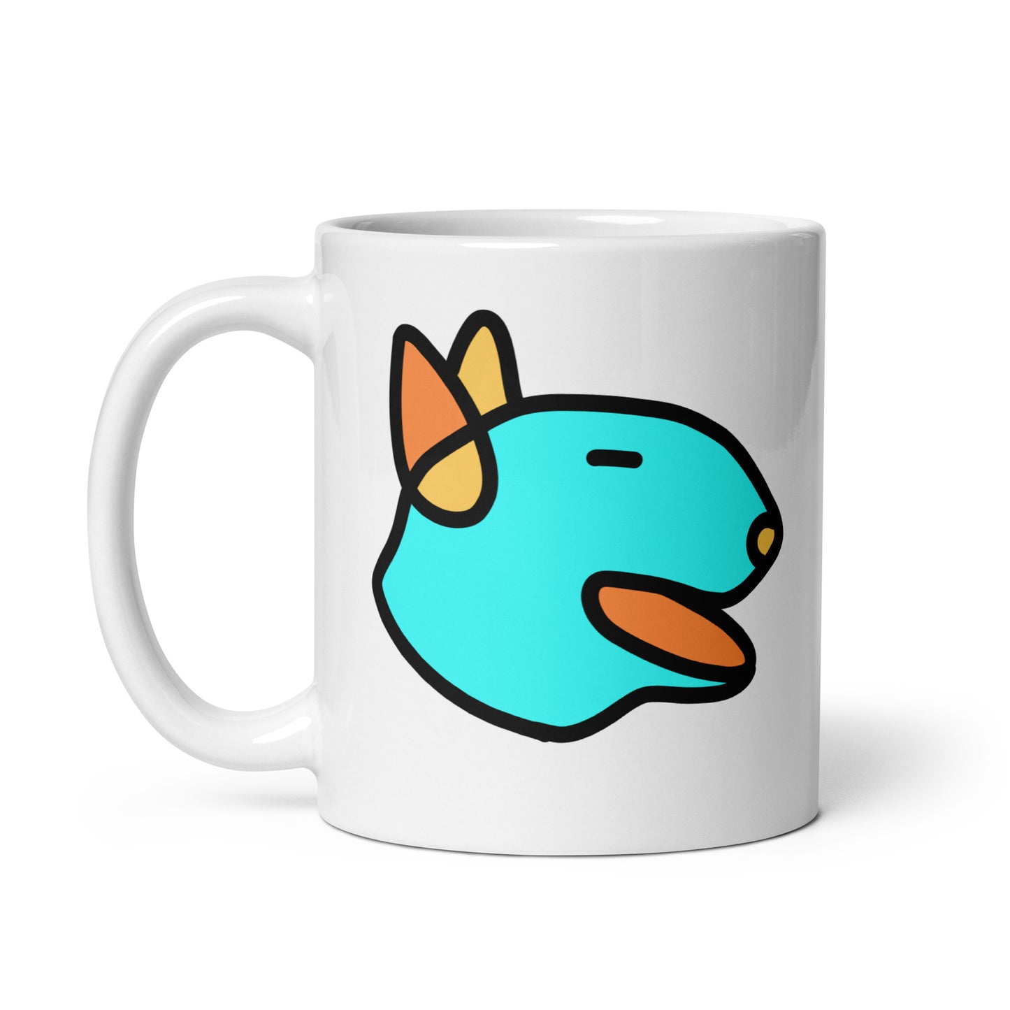Pop-Art Bull Terrier, with Custom Name, Coffee Mug