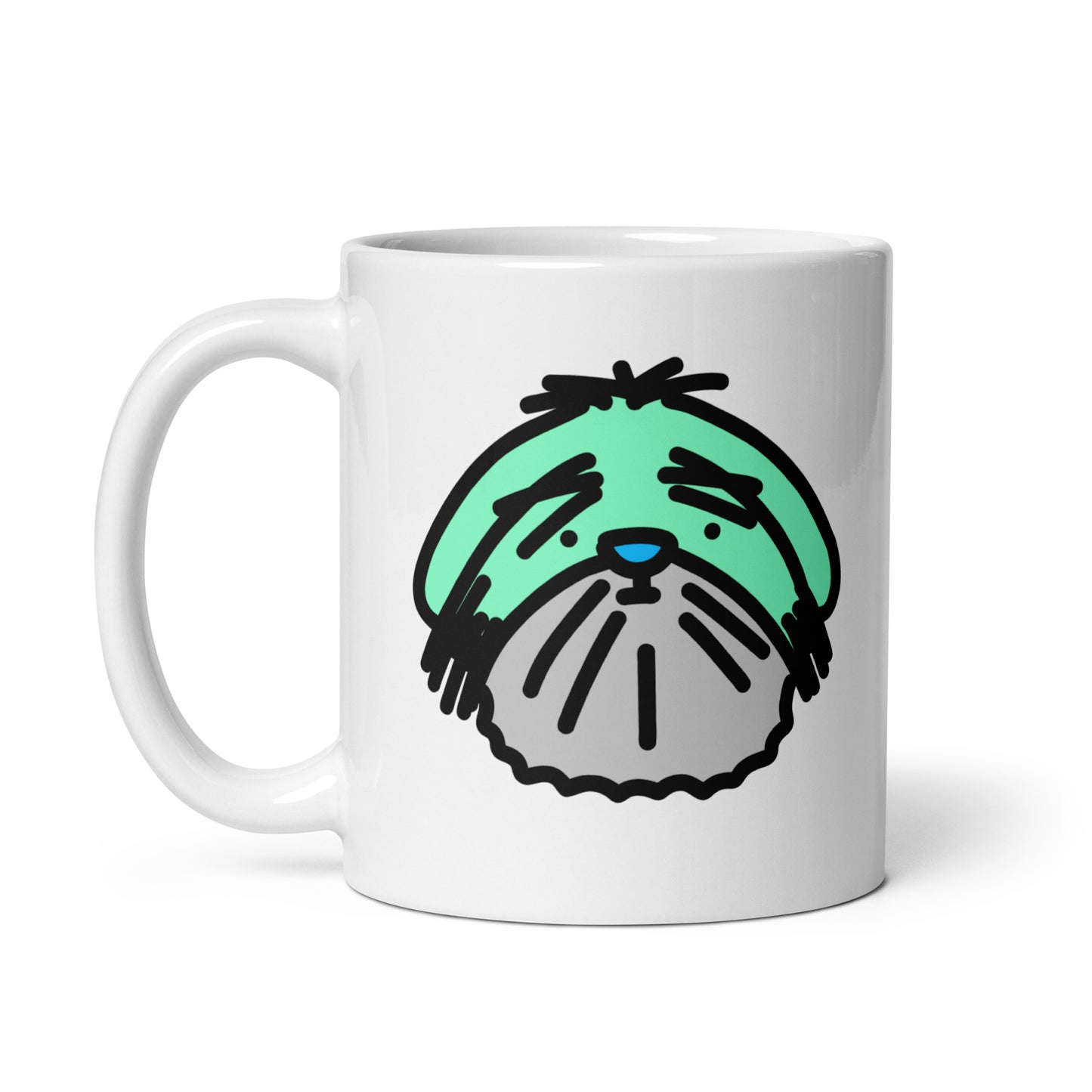 Shih Tzu, with Custom Name, Coffee Mug