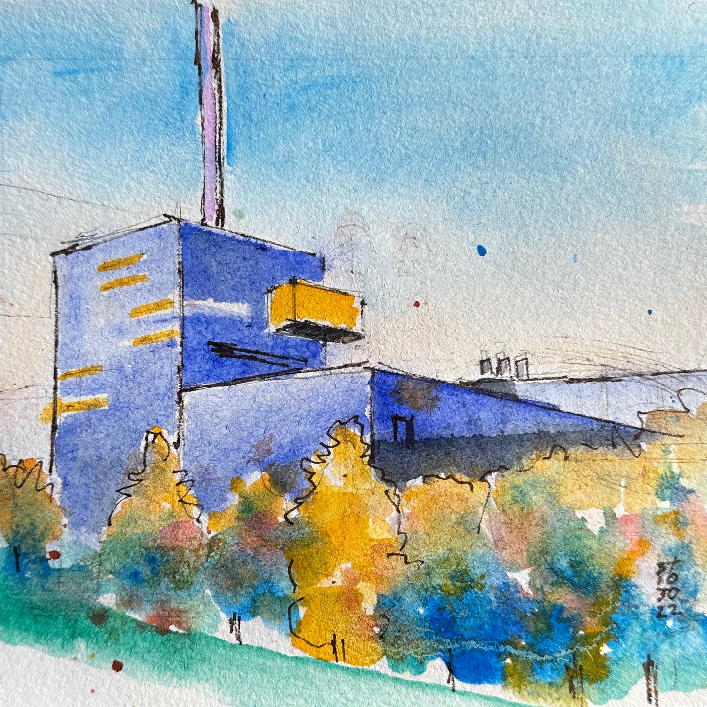 Guthrie in Fall, 10.30.22