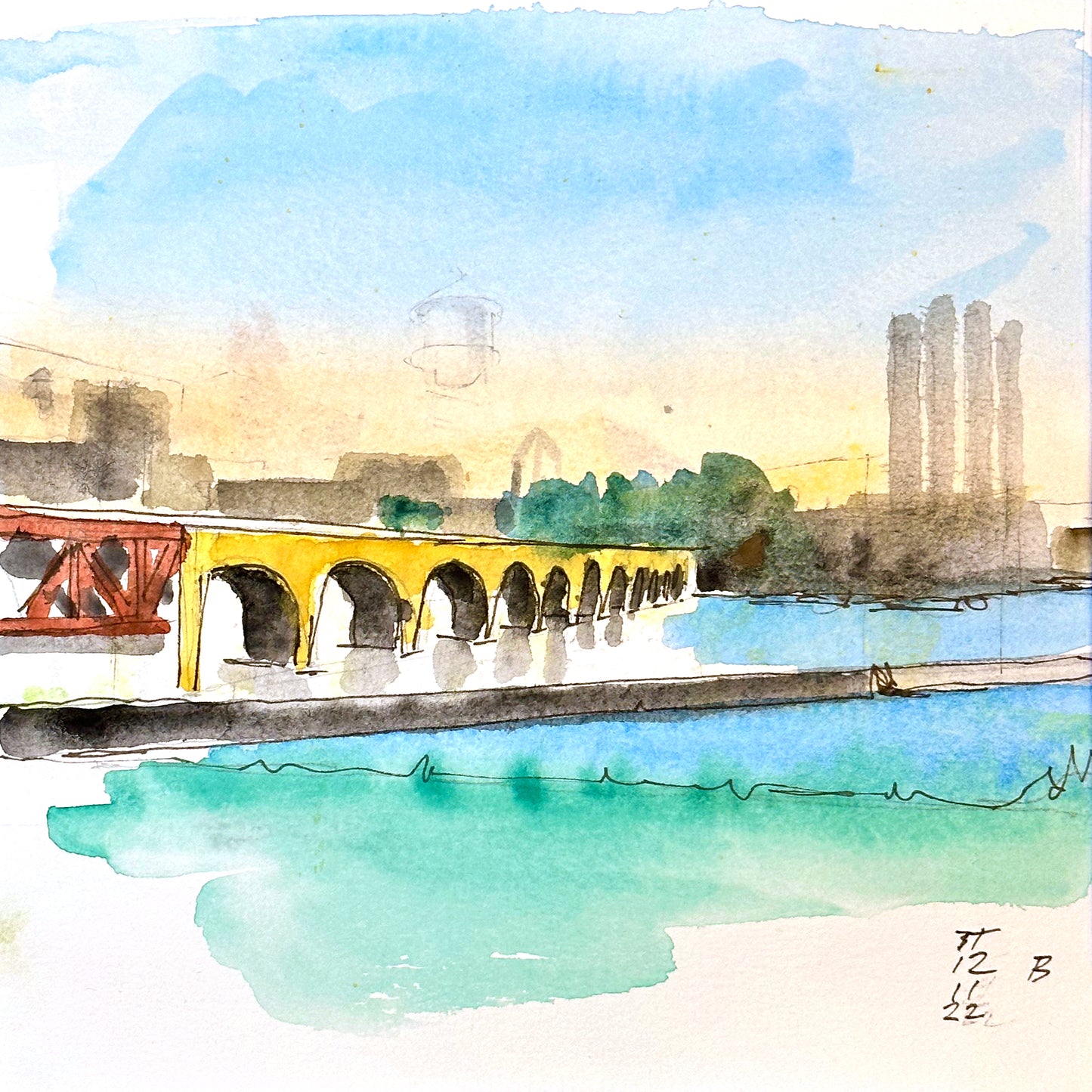 Stone Arch Bridge and St. Anthony, 12.11.22 B