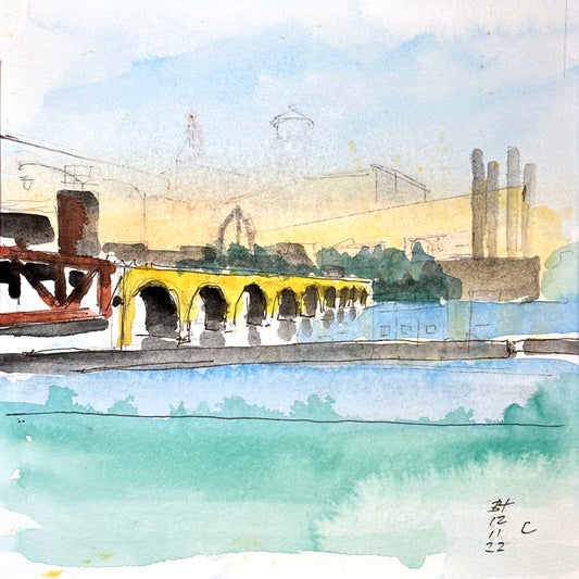 Stone Arch Bridge and St. Anthony, 12.11.22 C