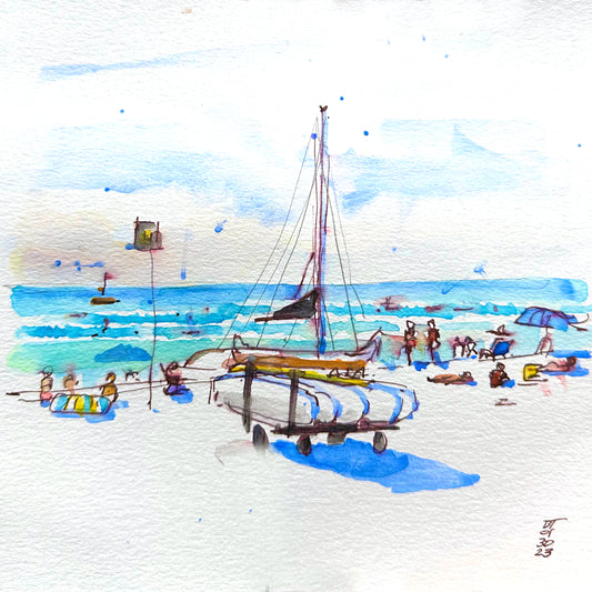 Waikiki Surfboard Cart, 01.30.23