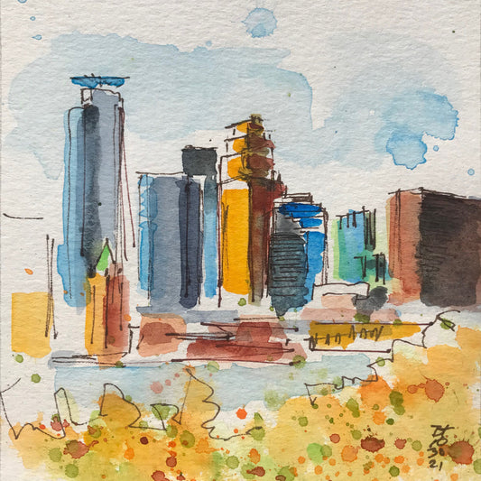 Minneapolis Skyline 10.30.21