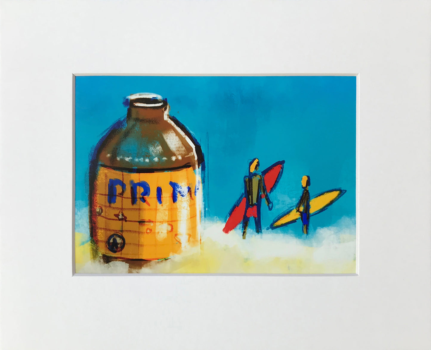 Primo Surf - Matted Print (fits into 8" x 10" frame)