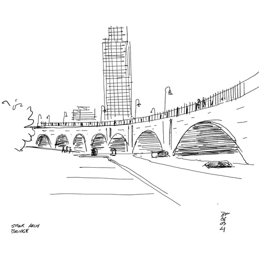 Stone Arch Bridge, Minneapolis