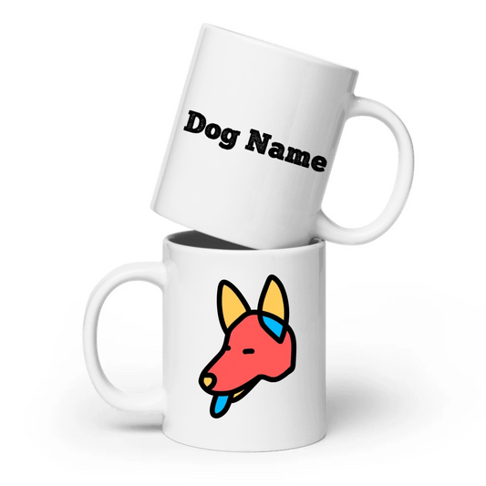 German Shepard Custom Pop-Art Mug