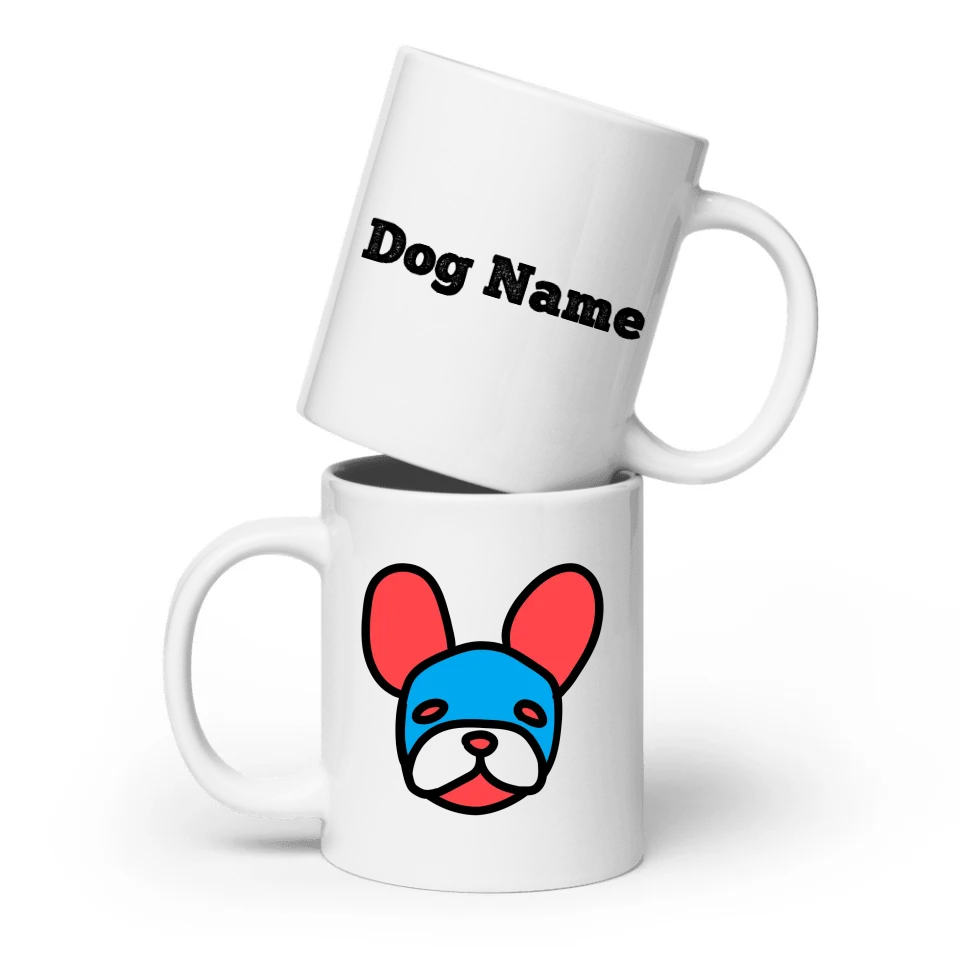 French Bulldog Custom Pop-Art Mug