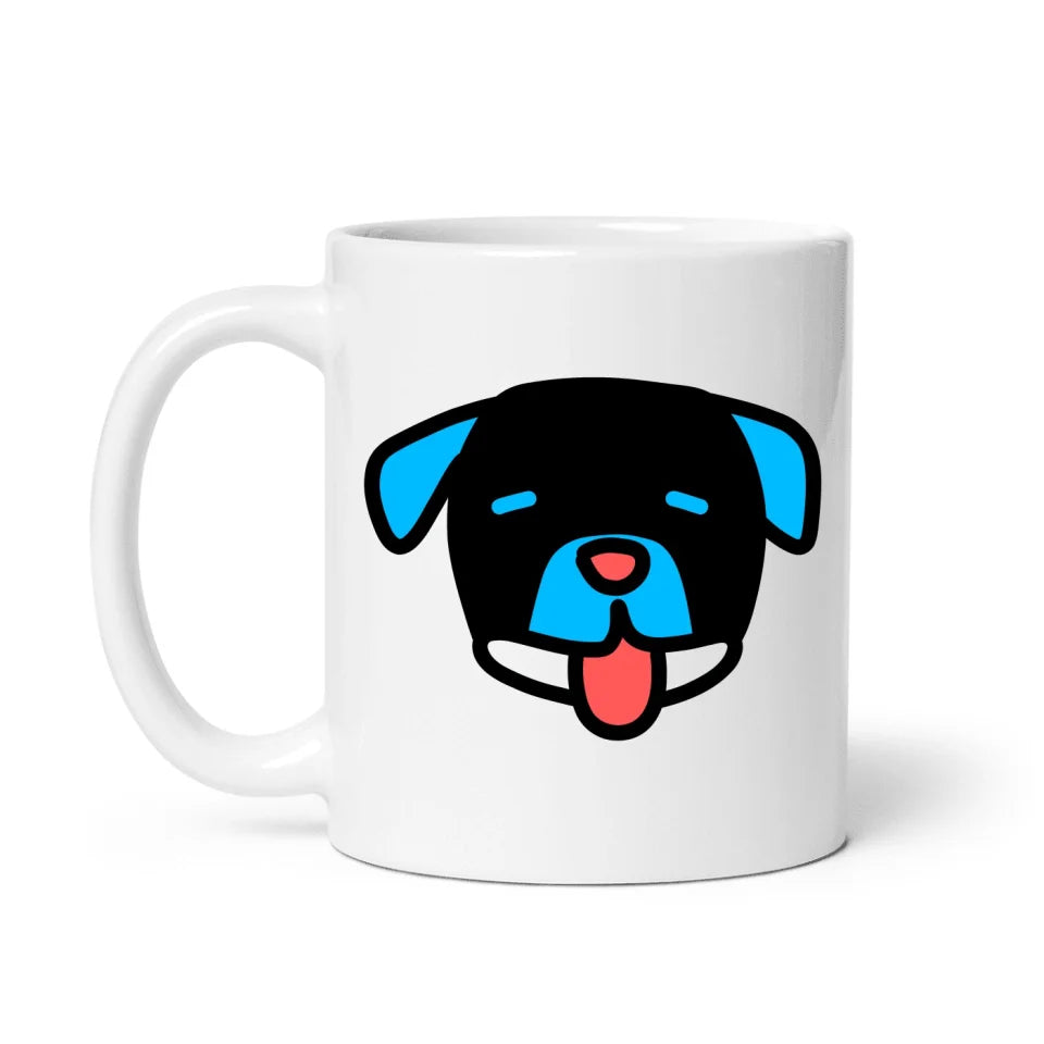 Pitbull Custom Pop Art Mug