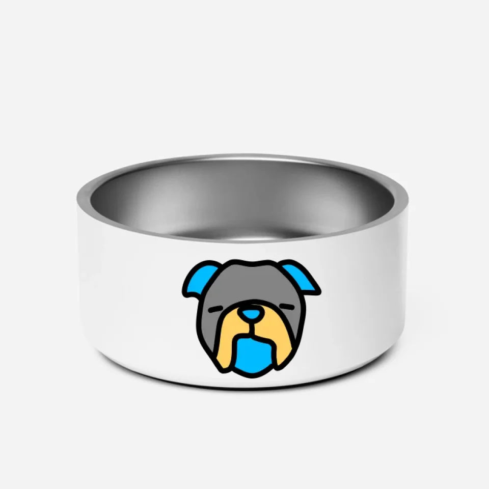 English Bulldog Custom Bowl