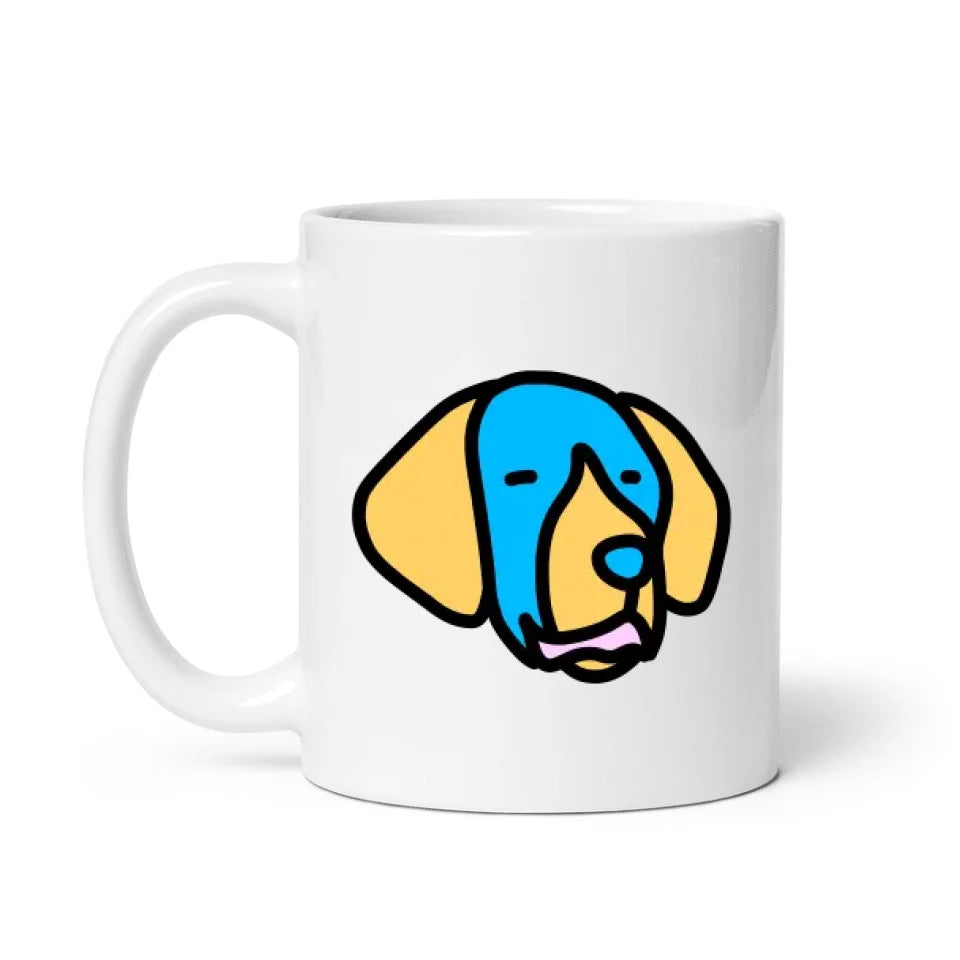 Golden Retriever Custom Pop-Art Mug