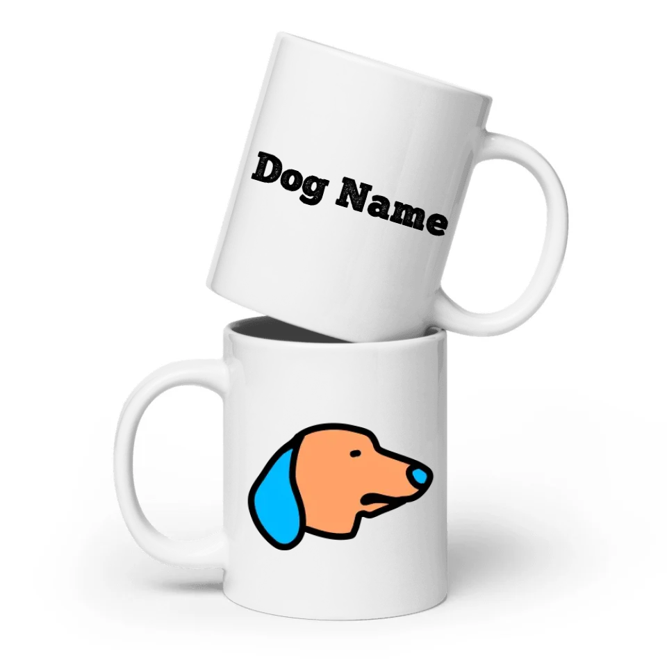 Dachshund Custom Pop-Art Mug