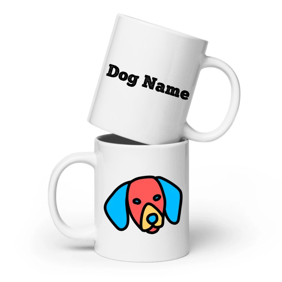 Beagle 2 Custom Pop-Art Mug