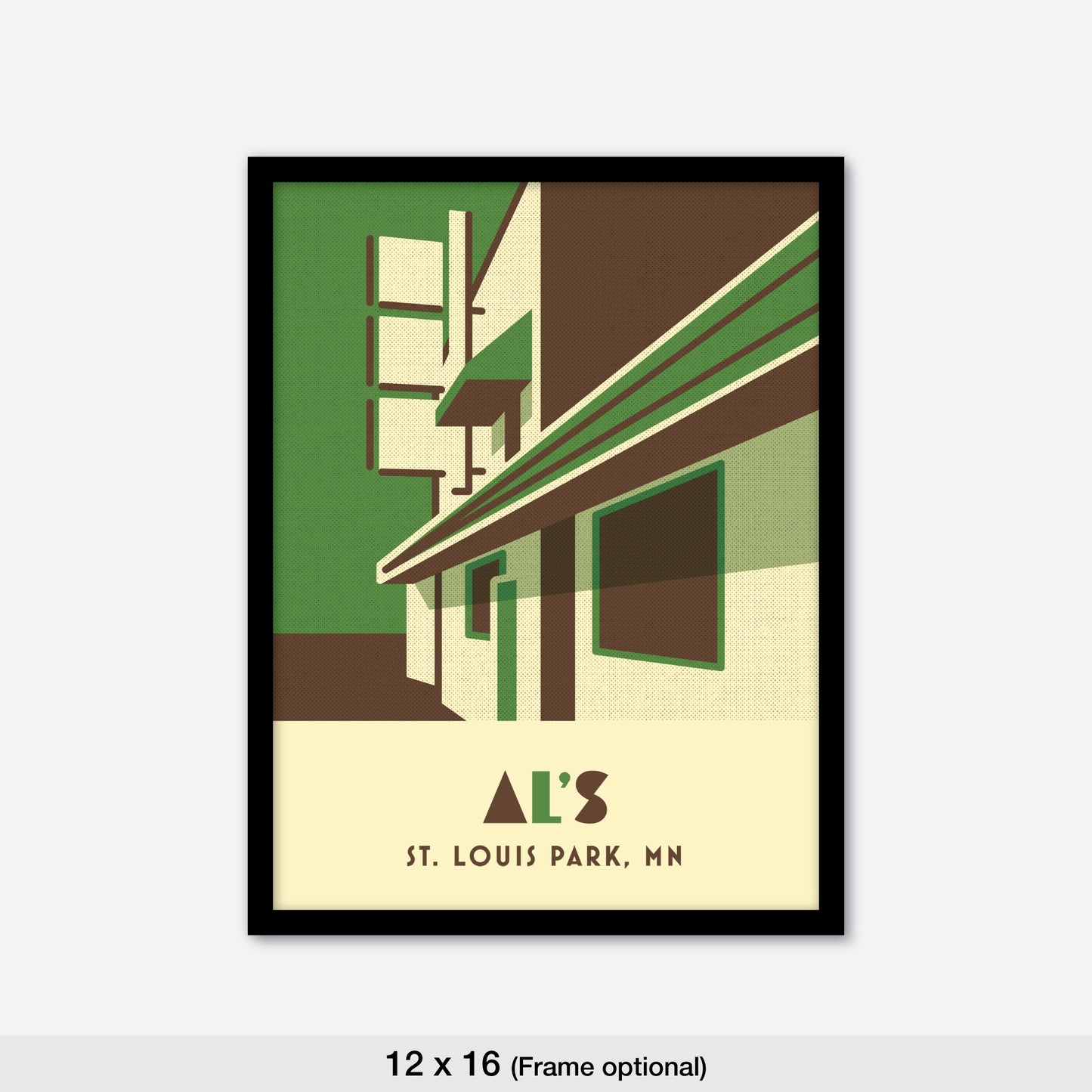 Al's Bar, St. Louis Park, MN, Minimalist Art