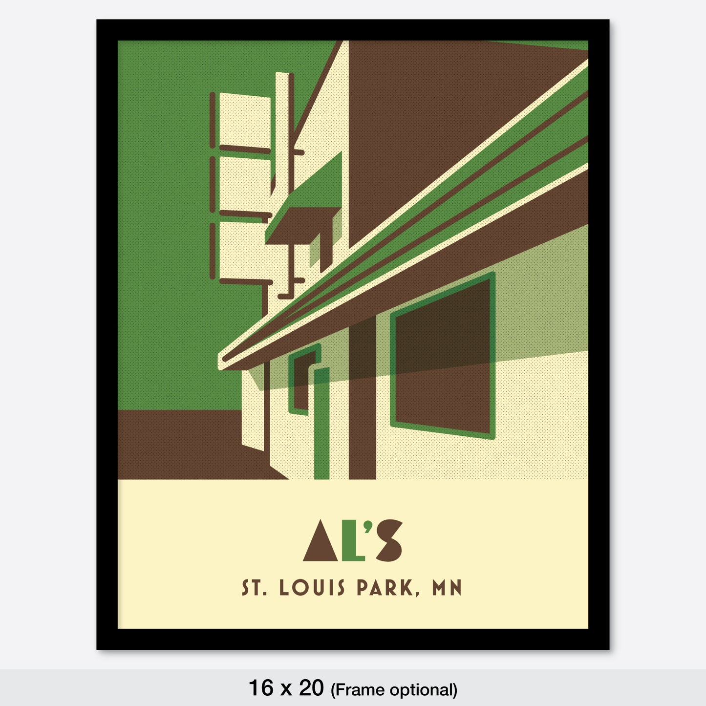 Al's Bar, St. Louis Park, MN, Minimalist Art