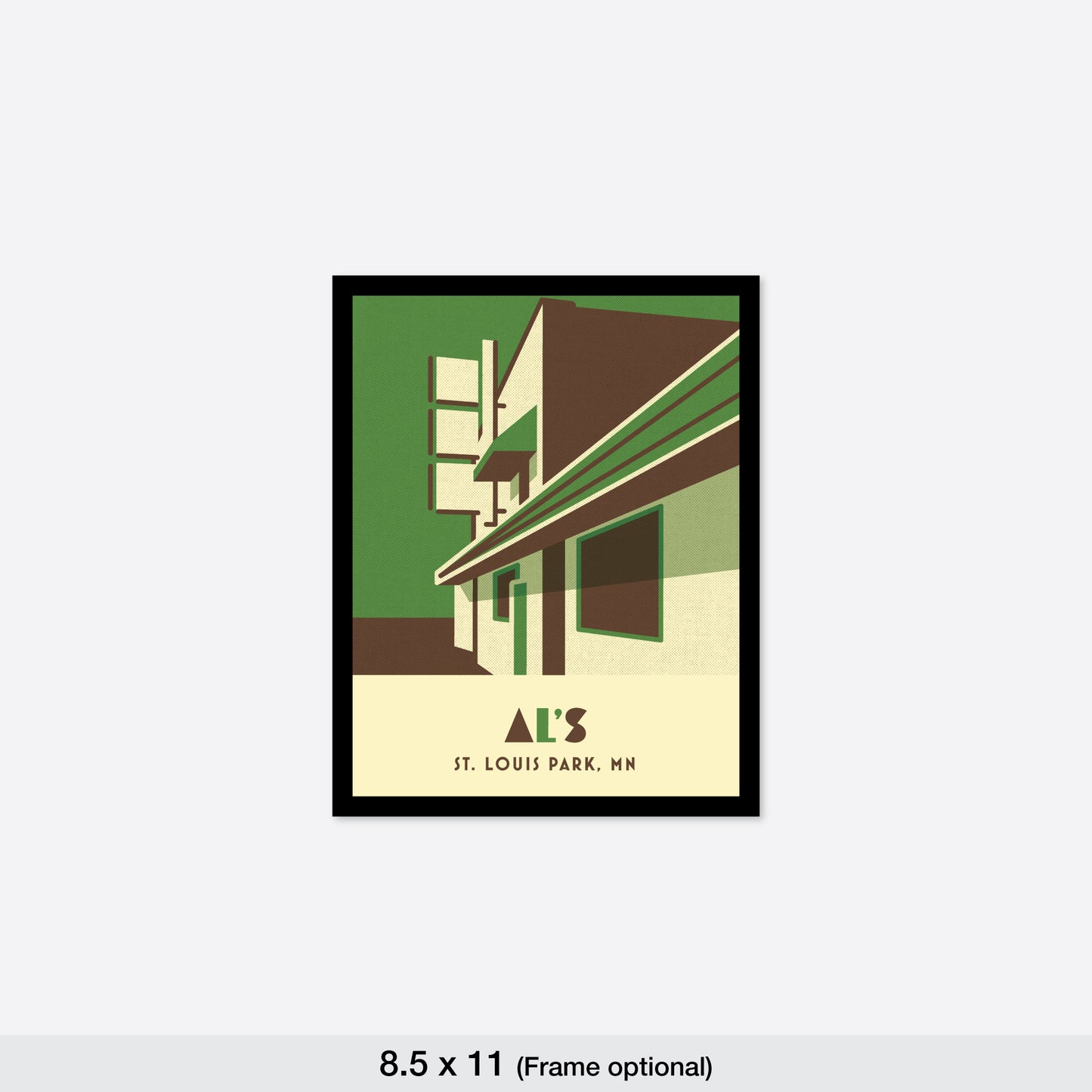 Al's Bar, St. Louis Park, MN, Minimalist Art